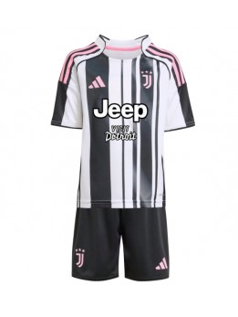 Juventus Dječji Domaci Dres kompleti 2025-26 Kratak Rukavima (+ kratke hlače)